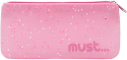Must Team Focus Pencil Case Made of Fuchsia Sil...