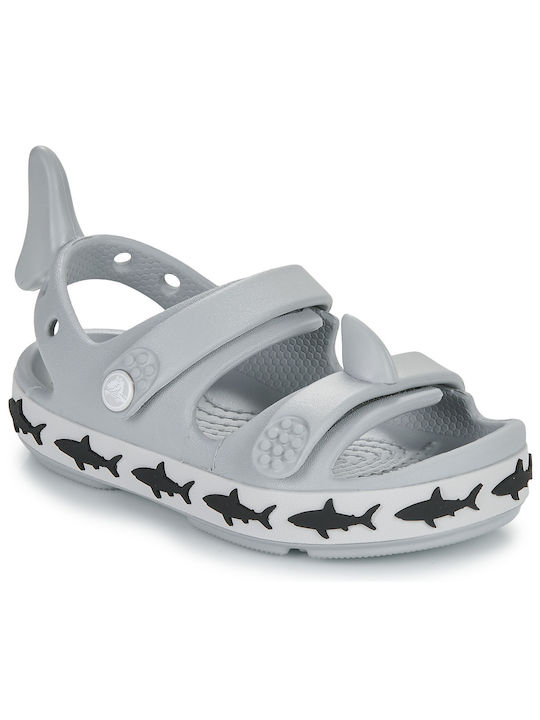 Crocs Crocband Kids Beach Shoes Gray