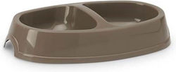 Savic Picnic Twin Plastic Food and Water Bowl f...