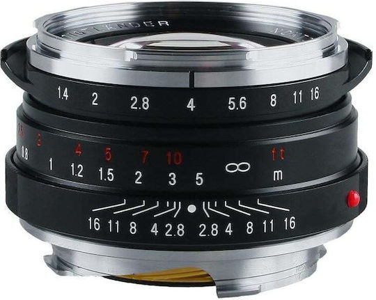 Voigtlander Φωτογραφικός Φακός Nokton Classic 40mm f/1.4 SC Σταθερός για Leica M Mount Μαύρος