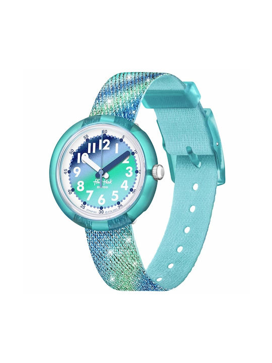 FlikFlak Kids Analog Watch with Rubber/Plastic Strap Light Blue