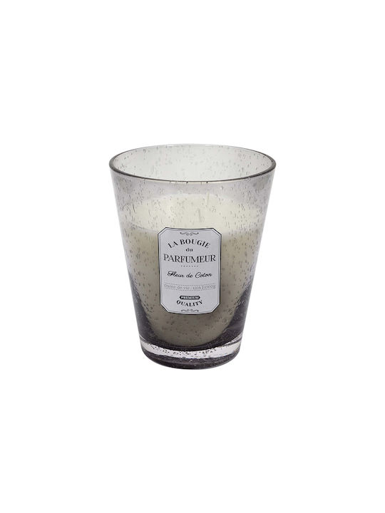 Aromatic Candle Home Deco Factory Burning Time 120 Hours Scent Cotton Flower Dimensions 18.5x23cm Bo5576