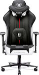 Diablo X-Player 2.0 Normal Size Fabric Gaming Chair with Adjustable Arms Black / White