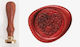 Messing Tintenstempel 2,5 Herz