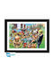 GB eye Frame on Canvas 31x41cm