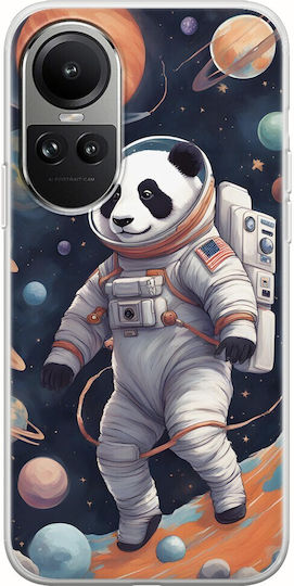 Lost In Space Panda Oppo Reno 10 Pro 5g Flexible Tpu Transparent Silicone