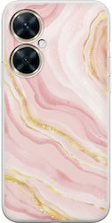 Gebrochener Marmor Pink Gold Huawei Nova 11i Flexibles TPU Transparentes Silikon Gebrochener Marmor Pink Gold Huawei Nova 11i Flexibles TPU Transparentes Silikon