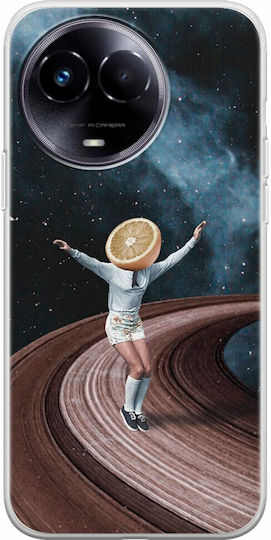 Portocalii săritori în capul meu Realme 11 5g TPU flexibil silicon transparent