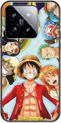 One Piece Xiaomi 14 5g Black Tpu Μαύρη Σιλικόνη