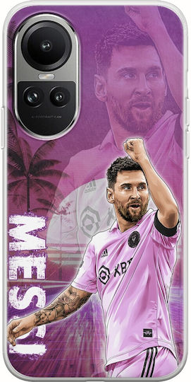Football Stars Lionel Messi Miami Oppo Reno 10 Pro 5g Flexible Tpu Διάφανη Σιλικόνη