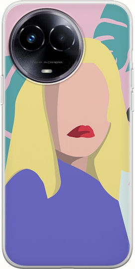 Blond Realme 11 5g TPU flexibil transparent din silicon