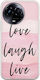 Love Laugh Live Realme 11 5g Flexible Tpu Διάφανη Σιλικόνη