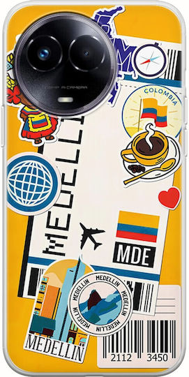 Ticket nach Medellin Realme 11 5g flexibles TPU transparentes Silikon