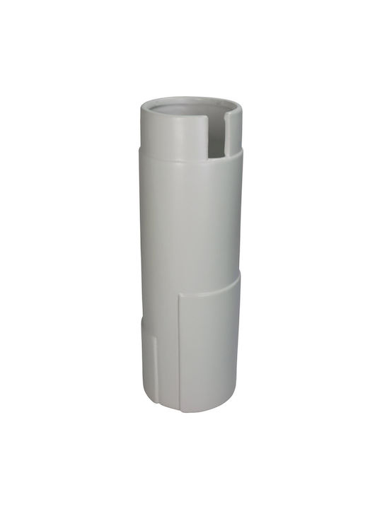 ArteLibre Διακοσμητικό Βάζο Κεραμικό Λευκό 12.5x12.5x35.5cm