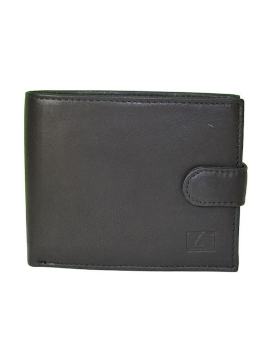 Lavor Кожен Мъжка портмоне с RFID Черно