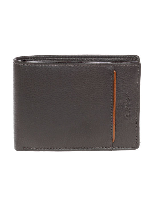 Lavor Men's Leather Wallet with RFID Coffee