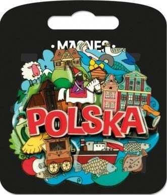 Pan Dragon I Love Poland Магнитни сетове 1pcs