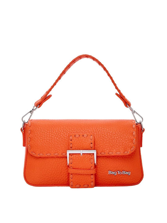 Bag to Bag Γυναικεία Τσάντα Ώμου Πορτοκαλί