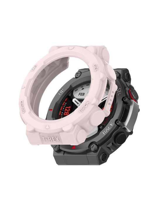 Amazfit T-rex 2 Armor Hollow Tpu Watch Case Light Pink