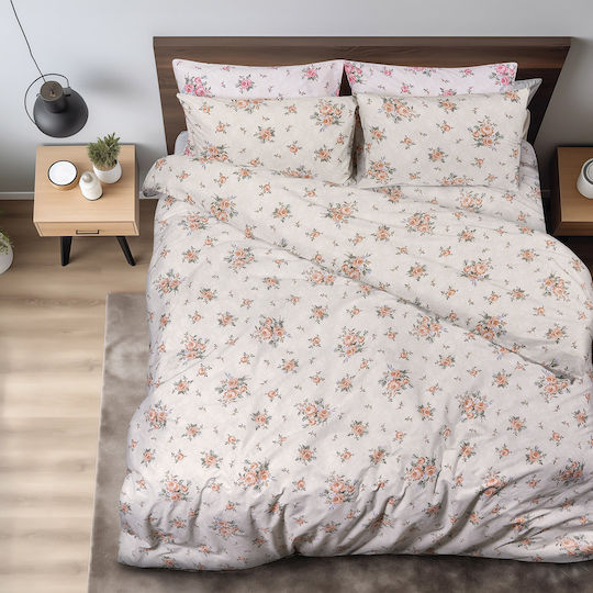 Beauty Home Eden Art 12098 Σετ Μαξιλαροθήκες Μπεζ 52x72εκ.