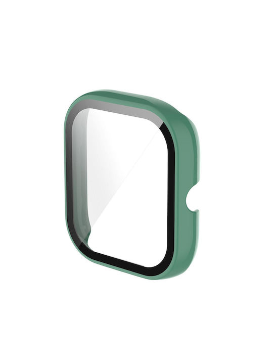 Amazfit Gts 2 Mini Pc + Tempered Glass Watch Protective Case Pine Needle Green
