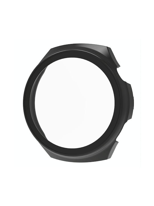 Huawei Watch 4 Pro Tempered Film + Pc Integrated Watch Protective Case Black