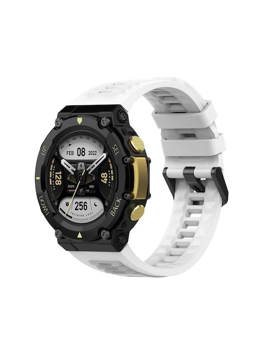 Amazfit T-Rex 2 Silicone Leisure Watch Band White