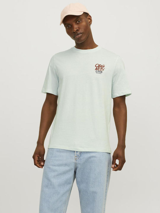 Jack & Jones T-shirt Bărbătesc cu Mânecă Scurtă Skylight