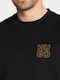 Hugo Boss T-shirt Bărbătesc cu Mânecă Scurtă Negru