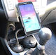 Car Mobile Mount with Adjustable Hooks Black