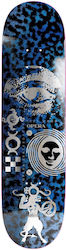 Opera 8.25" Skateboard Shortboard Blue