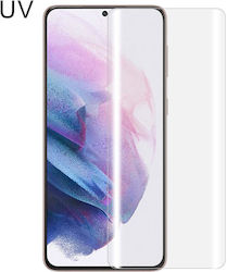 Samsung Galaxy S21+ 5g Uv Liquid Curved Full Glue Tempered Glass Film