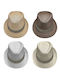 Summertiempo Men's Fedora Brown