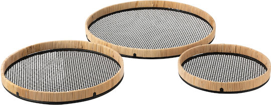 Jolipa JO12185 Rattan Dekorative Tabletts