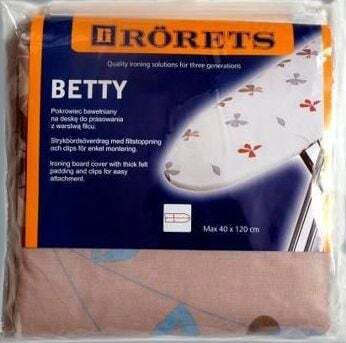 Rorets Bügelbrettbezug Weiß 40cm