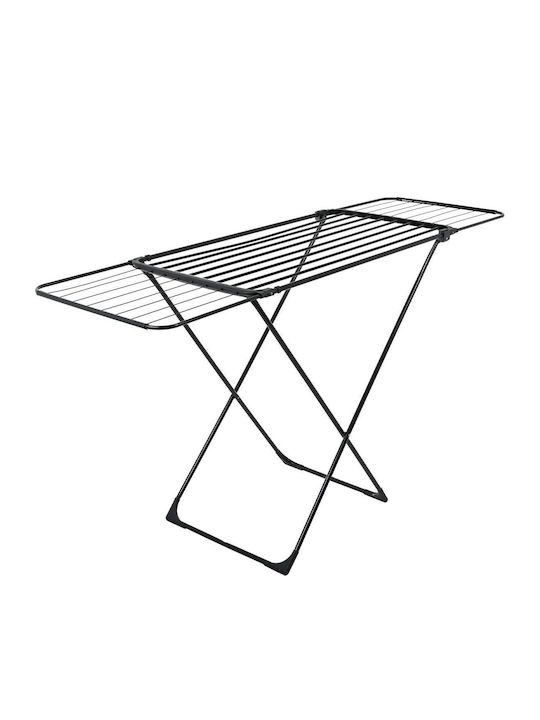 Estia Metallic Folding Floor Clothes Drying Rack with Hanging Length 18m