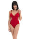 MiandMi One-Piece Swimsuit RED