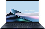 Asus ZenBook 14 UX3405MA-PP175W 14" OLED 120Hz (Kern Ultra 5-125H/16GB/1TB SSD/W11 Startseite) Ponder Blue (US Tastatur)