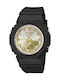 Casio G-shock Damen Uhr Chronograph mit Schwarz Kautschukarmband