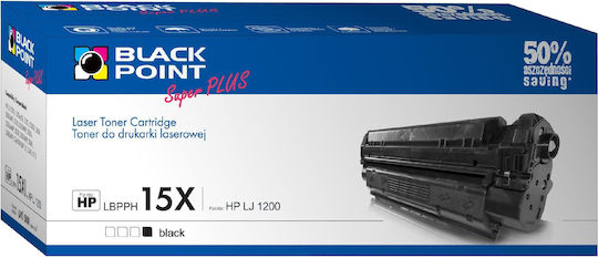 Black Point Съвместим Тонер за Лазерен Принтер HP HP LaserJet 1200, HP LaserJet 1200n, HP LaserJet 1220, HP LaserJet 3380, HP LaserJet 3300mfp, HP LaserJet 3330mfp, HP LaserJet 3320mfp, HP LaserJet 1220n 4500 Страници Черен с Чип