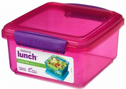 Kidslife Δοχείο Φαγητού Ροζ 1.2lt