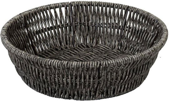 Espiel Brotkasten Korbweide Gray 22x22x6cm