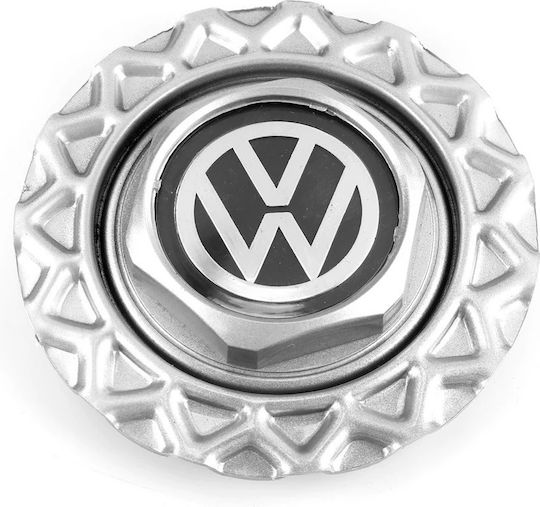 Zero-Wheel Capace Centru Roată VW cu Diametru Interior 150mm Argint 1buc