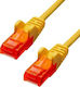 ProXtend U/UTP Cat.6 (Gigabit) Καλώδιο Δικτύου Ethernet 5m Κίτρινο