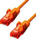 ProXtend U/UTP Cat.6 (Gigabit) Καλώδιο Δικτύου Ethernet 15m Πορτοκαλί