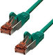 ProXtend F/UTP Cat.6 (Gigabit) Καλώδιο Δικτύου Ethernet 20m Πράσινο