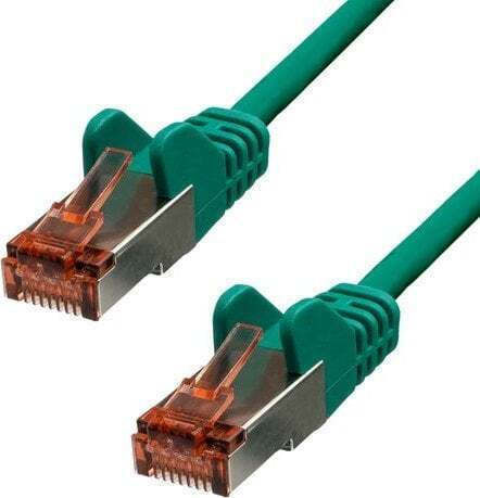 ProXtend F/UTP Cat.6 (Gigabit) Καλώδιο Δικτύου Ethernet 10m Πράσινο