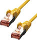 ProXtend F/UTP Cat.6 (Gigabit) Καλώδιο Δικτύου Ethernet 10m Κίτρινο