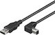 PremiumCord USB 2.0 Кабел USB-A мъжки - USB-B мъжки Черен 3м ku2ab3-90