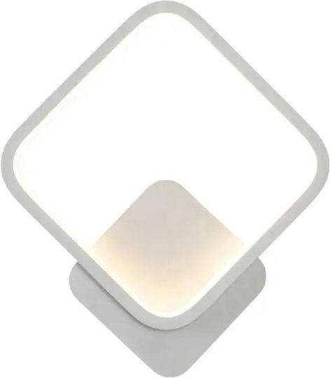 Zola Осветително тяло За стена LED Бял 22.5x22.5x5.5см. Zola Осветително тяло За стена LED Бял 22.5x22.5x5.5см.
